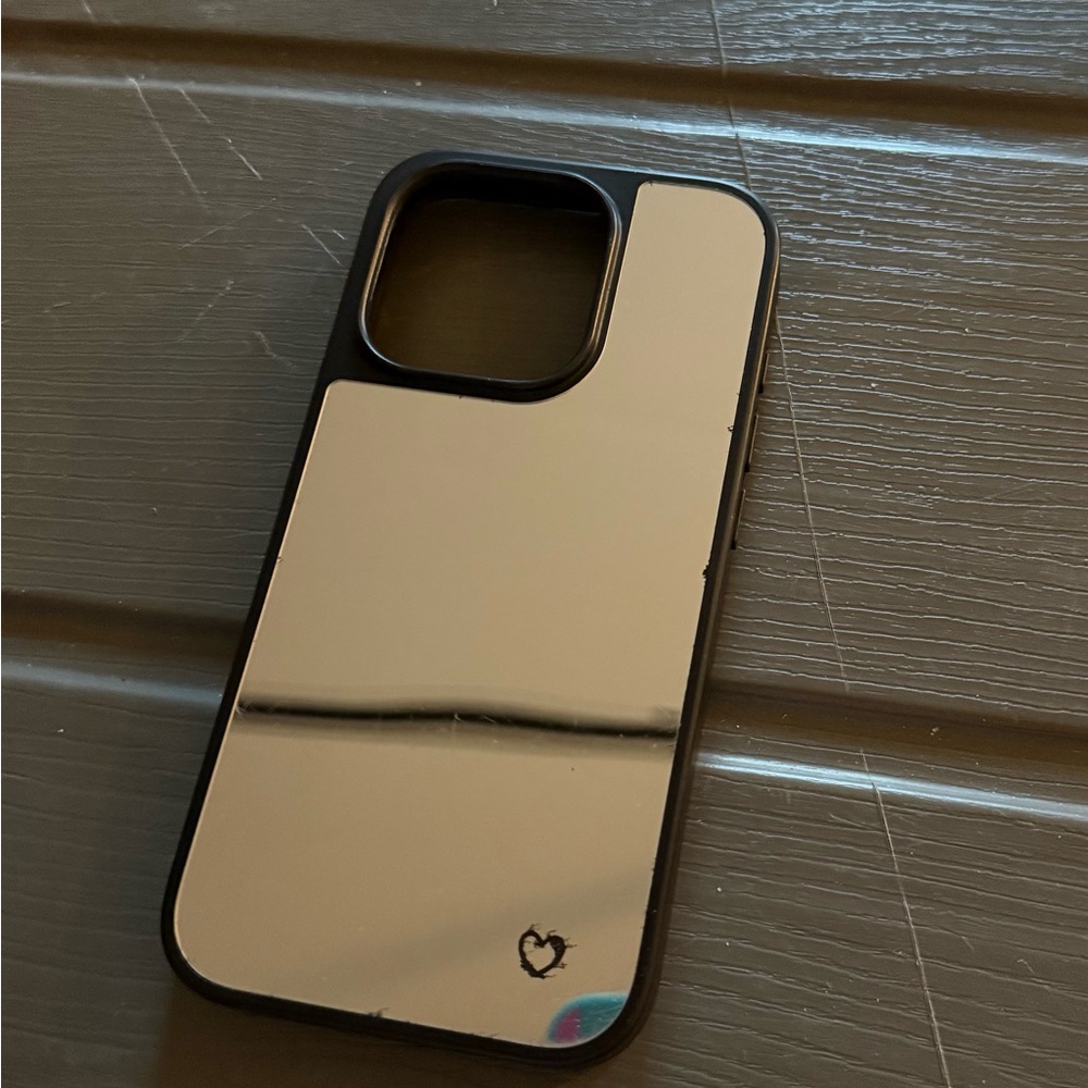 Reflective Black Phone Case